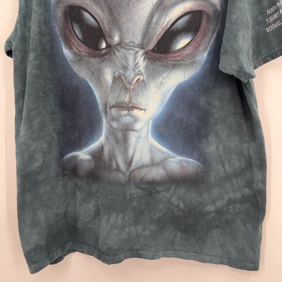 The Mountain Alien Graphic Tee Roswell New Mexico 2XL Tie-Dye T-Shirt - Picture 5 of 10